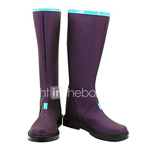 Vocaloid Kaito Puple Blue Cosplay Boots