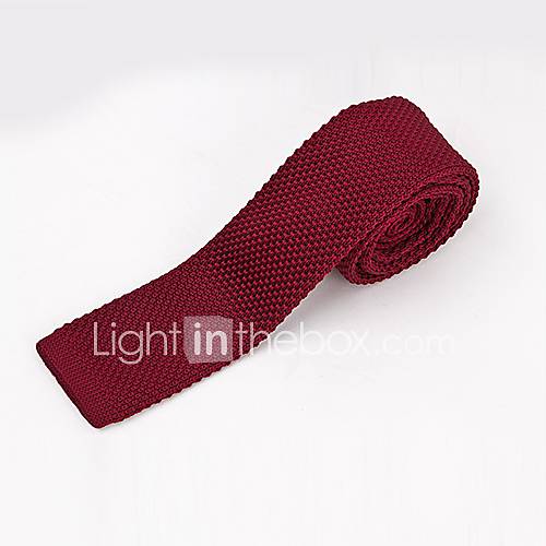 Mens Fashion Woven Flat Tie