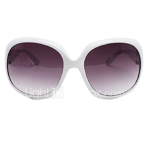 Helisun Womens Fashion Large Frame Sunglasses 3113 2 (White)