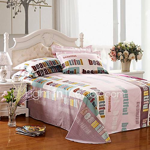 Luolaiya Love Letters Diamond Velvet Quilt(Screen Color)