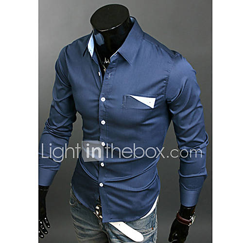 MSUIT Fashion MenS Large Size Shirt Z9125