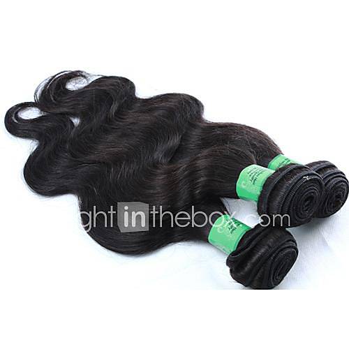 Brazilian Virgin Body Wave Remy Human Hair Weft Extension 16Inch 100G/Piece