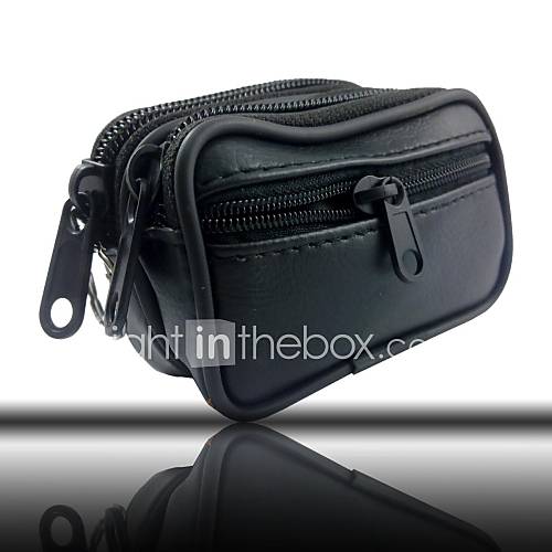 Unisex Black Double Layer and Mini Wallet B02#