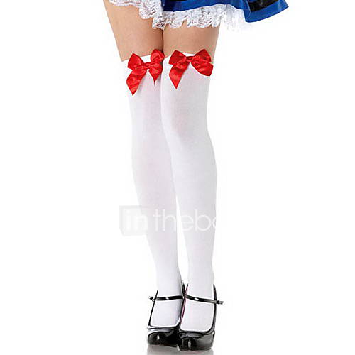 Womens Bows Decorate Stockings