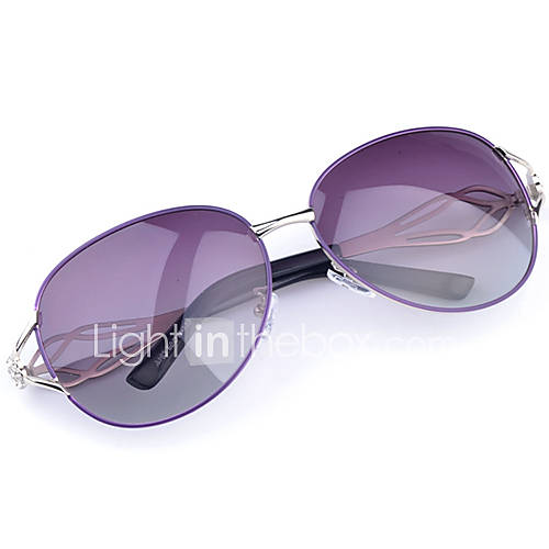 Aulong Womens Polarized Light Purple 52 Sunglasses