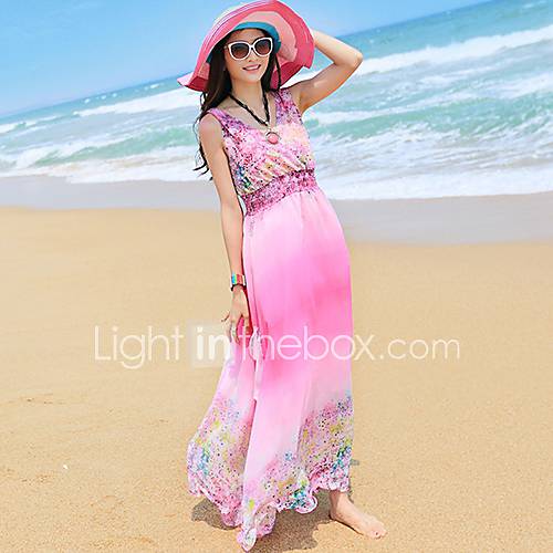 Jinbier Big Swing Fuchsia Dress