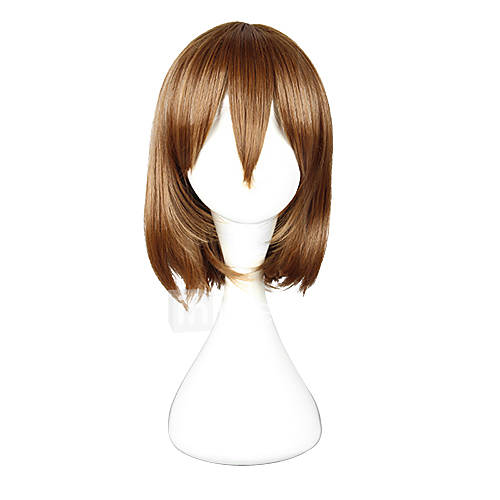 Harajuku Style Cosplay Synthetic Wig PUPA Mixed Brown Straight Medium Wig