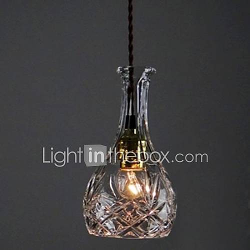 Crystal Glass Kitchen Minimalist Personality Bottle Lights