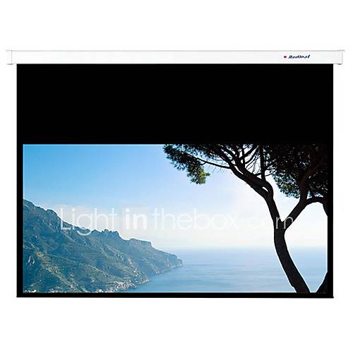 Redleaf Matte White 169 Hd 92 Inch Pull Down Projection Screen