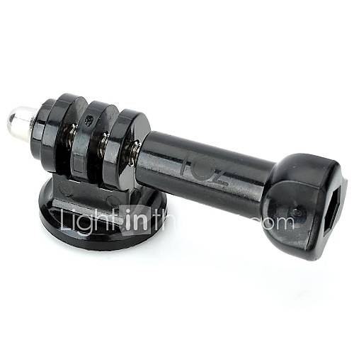 TOZ TZ GP149 High Quality Mini Tripod Mount Adapter with Screws for Gopro Hero2 / Hero3 / 3 / HD / 2   Black