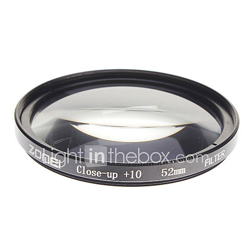 ZOMEI Camera Professional Optical Filters Dight High Definition Close up10 Filter (52mm)