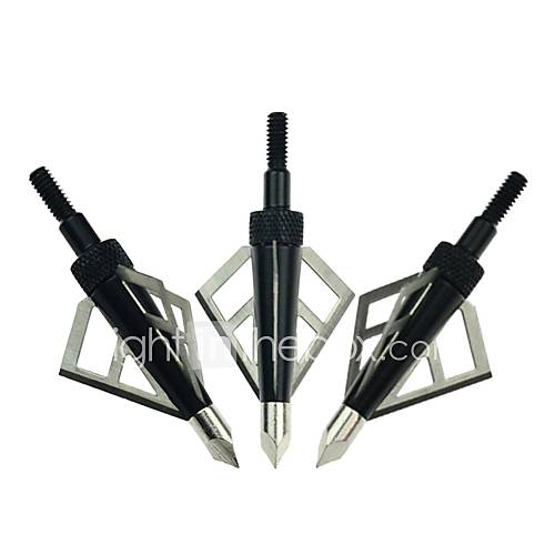 3 blades Fixed Blade Ultra Sharp Detachable Hunting Arrow Head Broadheads100gr (3 PCS)