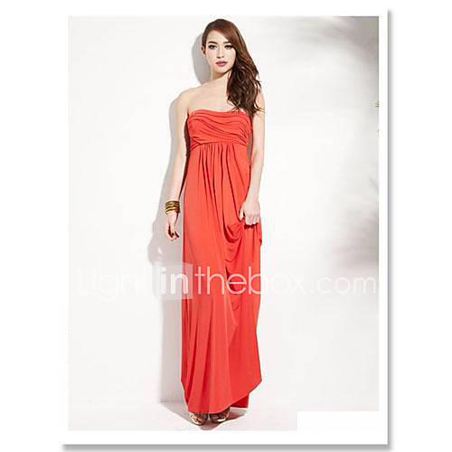 Successful Bohemian Party Tube Tops Temperament Dress (Orange)