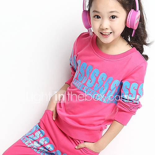 Girls Letter S And E Clothing Sets