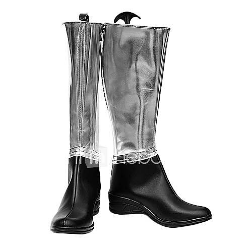 Fairy Tail Poison Dragon Cobra PU Leather Cosplay Boots