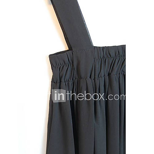 Rxhx Strap Chiffon Dress (Black)