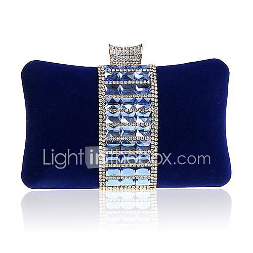 Womens High grade Inserts Corduroy Clutch Bag