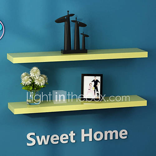 Larger Classic Minimalism Household Solid Line Shaped Wall Mounted Storage Shelf