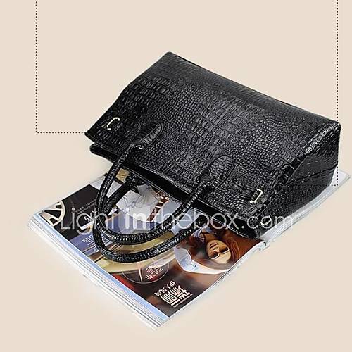 Womens Fashion Crocodile Totes