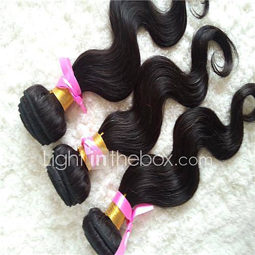 Mixed Lengths 16 18 20 Inches Maylaysian Body Wave Weft 100% Virgin Remy Human Hair Extensions