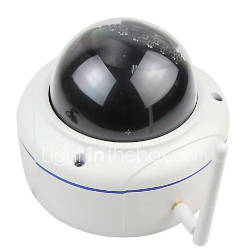 SINOCAM 1.0MP WIFI Vandalproof IP Camera 2.8 12mm, 30pcs LED light