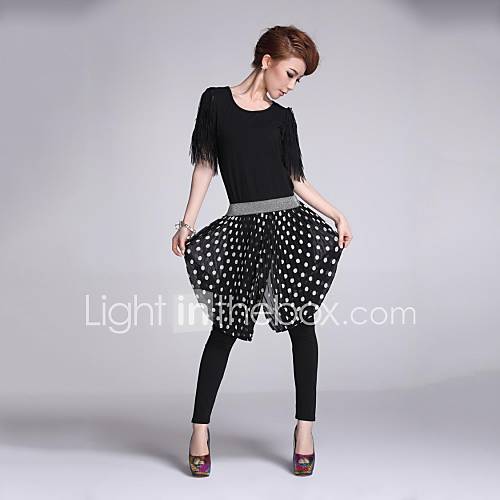 Womens Fashion Polka Dot Stylish Pants