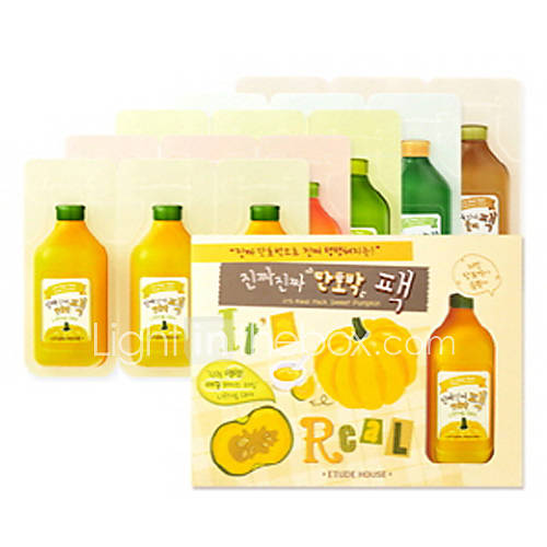 [Etude House] Its Real Pack #Sweet Pumpkin 25g3