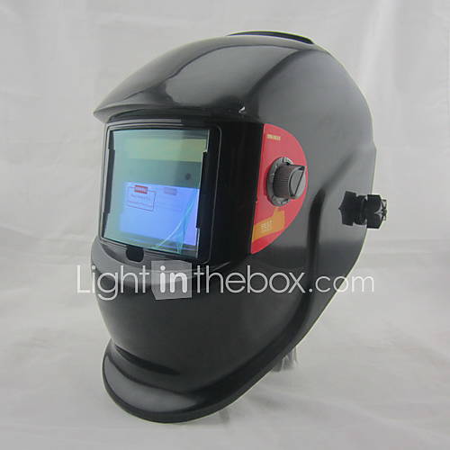 Black LI Battery Solar Auto Darkening Electric Welding Helmet