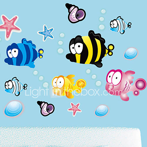 Animal Fish Flounder Wall Stickers