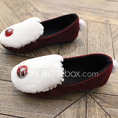 Childrens Surge Panda Plus Velvet Bean Princess Shoes