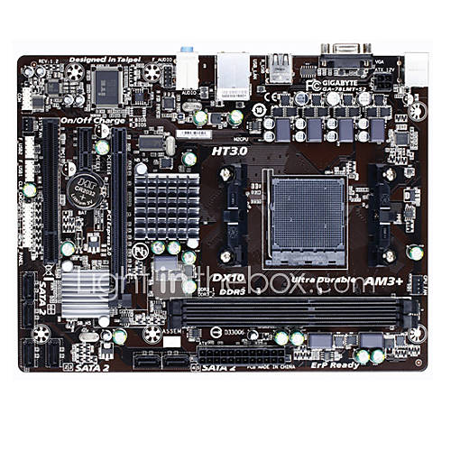 Gigabyte 78LMT S2 AMD 78 AM3 Quad Core Motherboard for Desktop