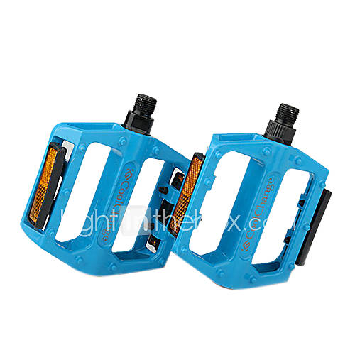 CoolChange Aluminum Alloy Anti Slip MTB Blue Bike Pedal