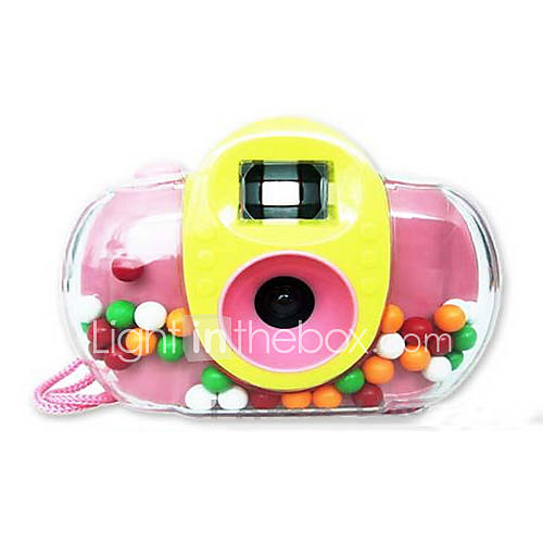 LOMO Barbie Stars Pattern Candy Film Mini Camera