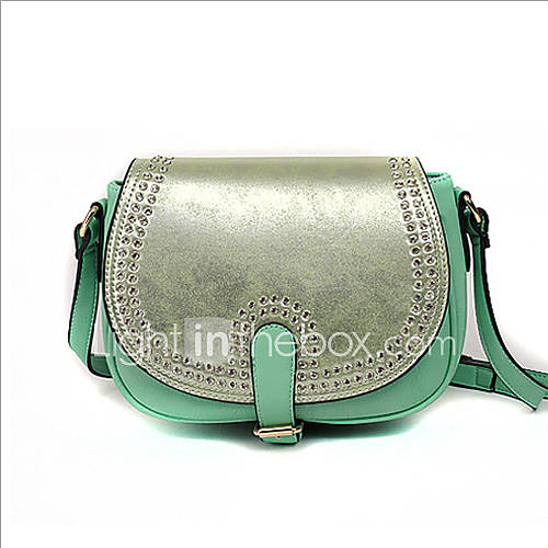 HONGQIU Womens Elegant Casual Satchel Bag(Green)