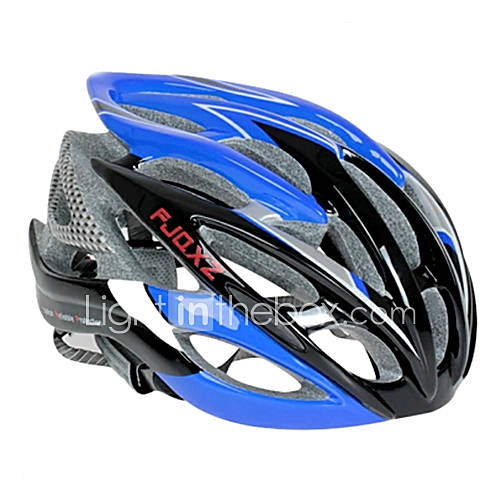 FJQXZ Ultralight 26 Vents PCEPS Blue Cycling Helmet