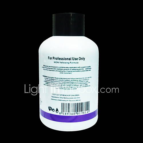 Slowing dry Acrylic Liquid For Professional Use Only(120ml(120ml)