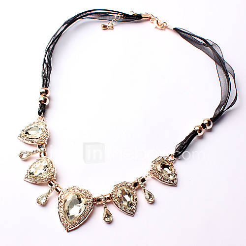 ME Gold Plated Crystal Set Necklace