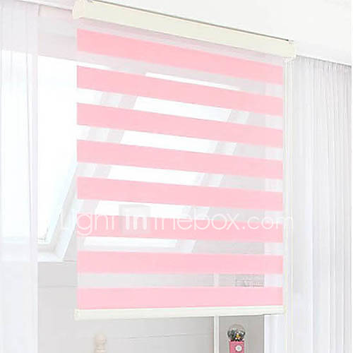 Elegant Euro Pink Solid Sheer Shade