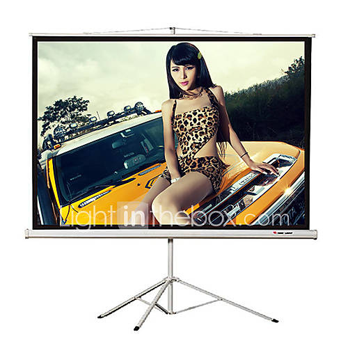 Readleaf Best Selling 84 Inch 43 Red Scaffold Screen Matt White and Red Projection Screen