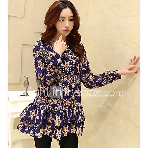 Meitiantian Long Sleeve Muti Color Dress