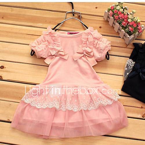 Girls Fashion Big Dots Dresses Lovely Summer Dresses