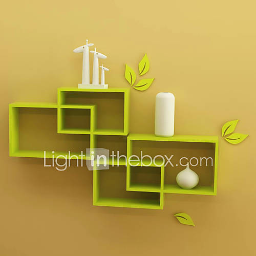 Set of 2 Modern Minimalism Solid Household Wall Mounted Storage Shelf