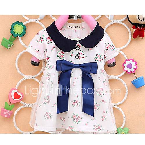 Girls Fashion Dresses With Bow Lovely Summer Dresses