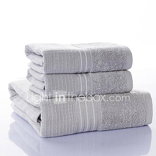 Siweidi Fashion Cotton Stylish Type Pattern Towel Set(Screen Color)