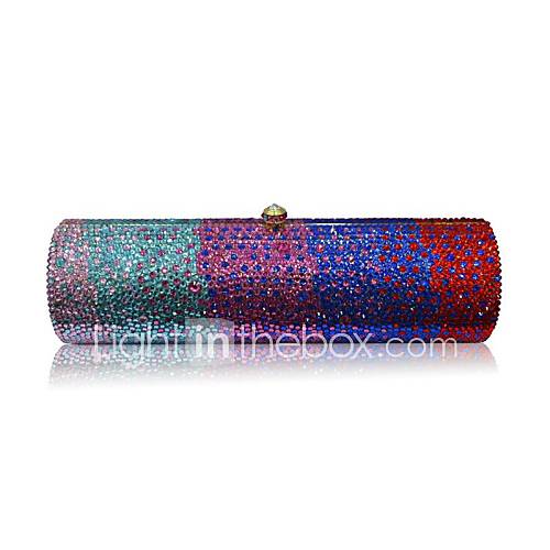 Women Colorful Rhinestones and Diamonds Evening Handbags/ Clutches More Colors Available