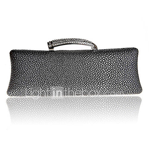 Jiminy Womens Top Grade Elegant Evening Clutch Bag(Gray)