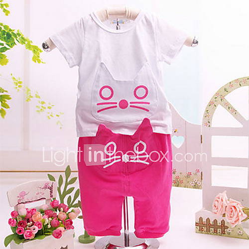 Childrens Long Sleeve Kittens Clothing Sets