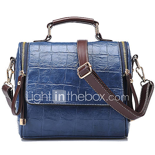 Miyue Stone Parten Tote(Blue)