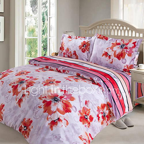 SINUOER Sanding Four Piece Bedclothes Ruminate(Screen Color)