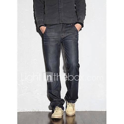 Mens Fashion Slim Jeans Pants